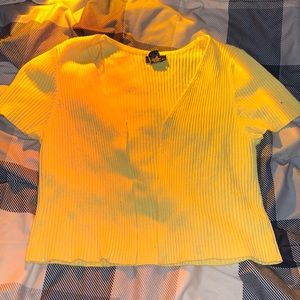 yellow rue 21 cardigan